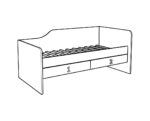 Numero Krevet 90 2F - Image 2